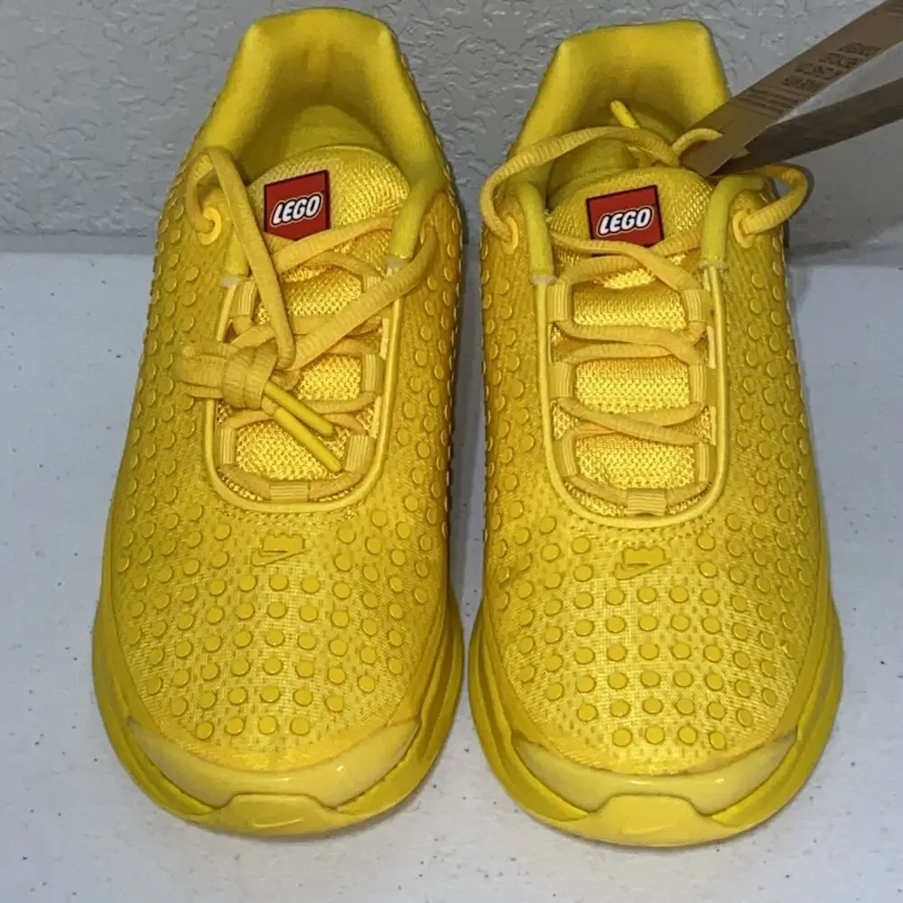 Nike Air Max DN x LEGO Tour Yellow Black Volt IH7671-700 GS Size 5.5Y New